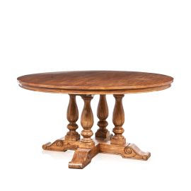 "Hunter Creek - Pedestal" Dining Table - White Cedar