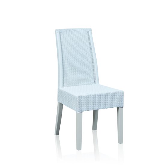 "Monique" Side Chair - White - Synthetic Loom