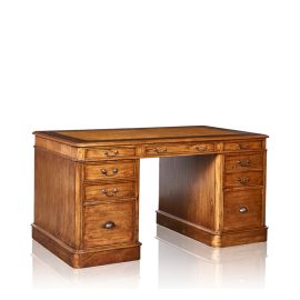 "Cordoba" Partners Desk - White Cedar