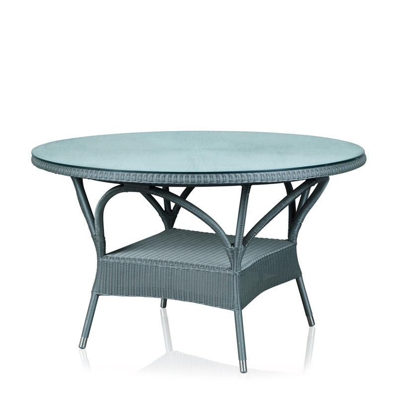 Round Dining Table - Silver - Trilogy Furniture